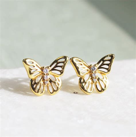 butterfly design earrings  jeanne phillips blog