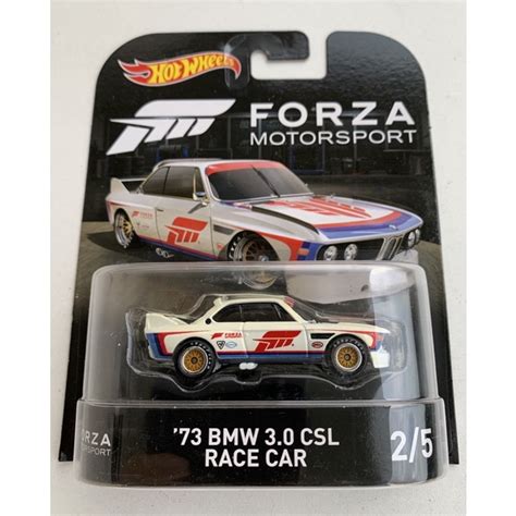 Hot Wheels Retro Bmw Csl Race Car Shopee Vi T Nam
