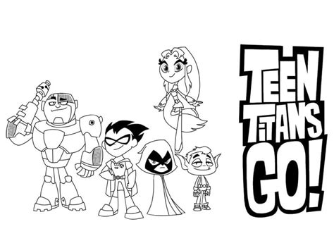 Jovens Titãs Para Colorir E Imprimir - Desenhos de Os Jovens Titãs em Ação 2 para Colorir e Imprimir - Colorir ...