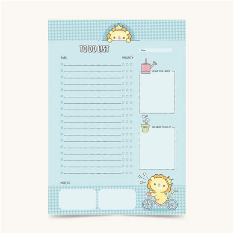 premium vector planner template