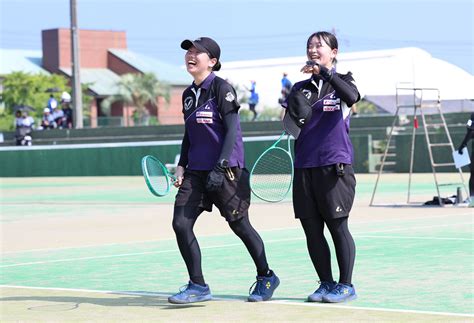 大学【東インカレ】選手権 男子は橋場・菊山(法政大)、女子は大𣘺・青松(明治大)が頂点に！ - SOFT TENNIS Navi(ソフトテニスナビ)