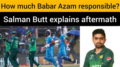 Babar Azam S Controversial Move After Pakistan Vs India Match Salman