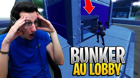 Je D Couvre Le Bunker Secret Dans Le Lobby Best Of Fortnite Youtube