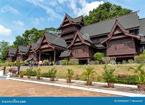 View Of The Malacca Sultanate Palace Museum Editorial Photography