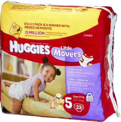 Huggies Little Movers Size 5 Diapers, 23 ct - Ralphs