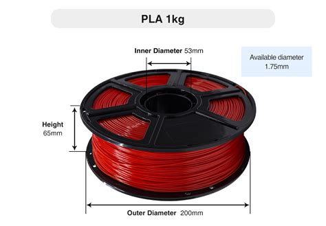 Flashforge D Printer Pla Filament Mm Kg Spool D Printernational