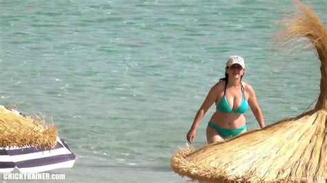 Britney Swallows Posing In Bikini And Sucking Cock Photos