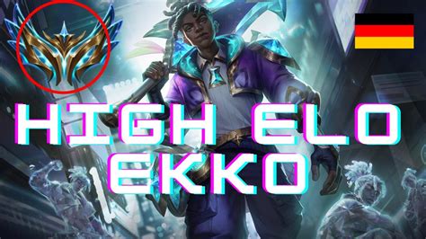 Ekko Guide German Challenger Jungle High Elo Gameplay Analyse Tipps