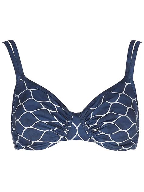 CHARMLINE Damen Bikini Dunkelblau