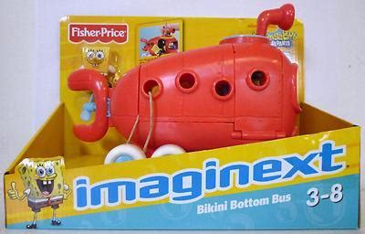 Bikini Bottom Bus Spongebob Squarepants Fisher Price Imaginext Toys R Us
