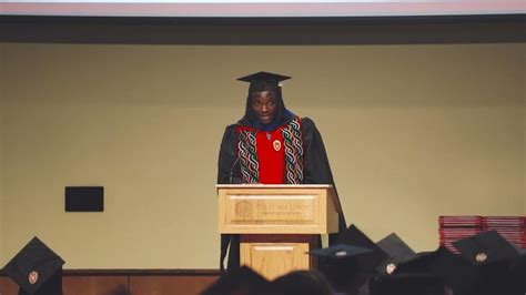 Maema Njongmeta School Of Business 2025 Commencement Speech Kevin Gold