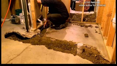 Breaking Concrete Basement Floor Flooring Guide By Cinvex