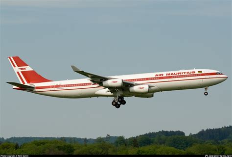 3B NBI Air Mauritius Airbus A340 313 Photo by Rémi Dallot ID 070504