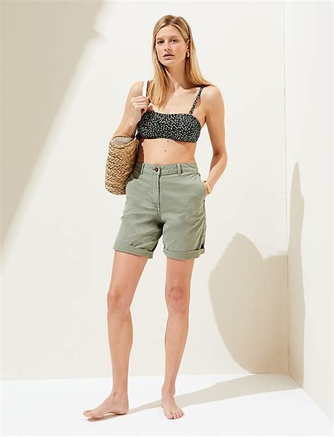 Buy Printed Padded Bandeau Bikini Top At Marks Spencer