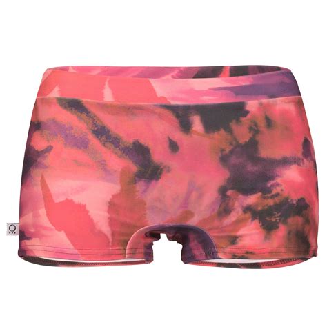 Project Cece Recycling Bikini Shorts Isi Palm Tinto Red