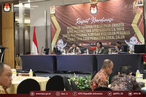 Kpu Ri On Twitter Idham Menekankan Pentingnya Masukan Hasil Diskusi