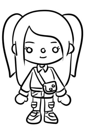 Toca Boca Coloring Page. Download And Print Toca Boca Coloring Page ...