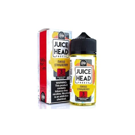 Juice Head Ml Mango Strawberry Extra Freeze Mg Mg Ml Ml