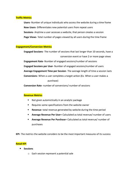 Digital Marketing- Chapter 3 - Traffic Metrics Users- Number of unique
