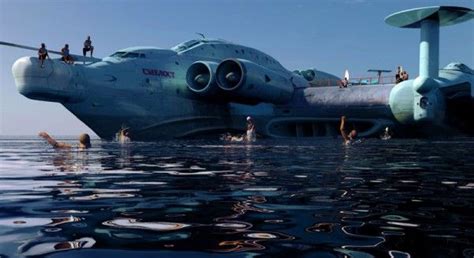 Seen This The Soviet Ekranoplan The Vintage News Aircraft Carrier