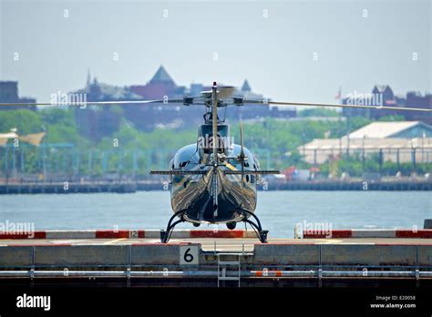 Helicopter About To Take Off Stock Photo Alamy