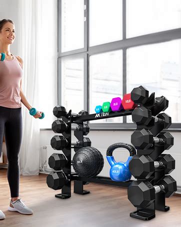 Amazon AKYEN A Frame Dumbbell Rack Stand Only Weight Rack For