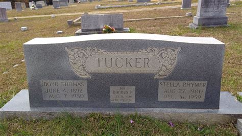 Stella Matilda Rhymer Tucker 1900 1959 Find A Grave Memorial