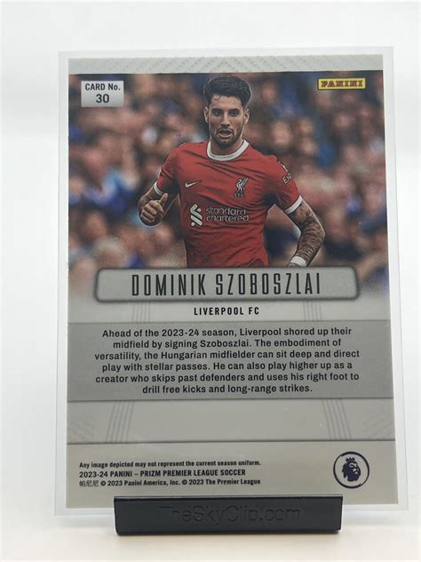 Dominik Szoboszlai Panini Prizm Premier League Epl