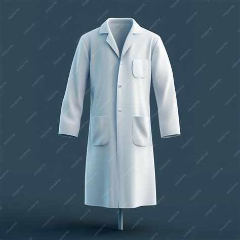 lab coat icon protective wear  scientists logo illustration