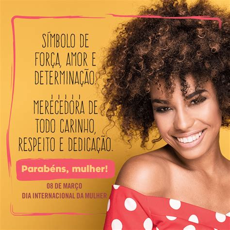 Cartões e mensagens para homenagens no Dia Internacional da Mulher