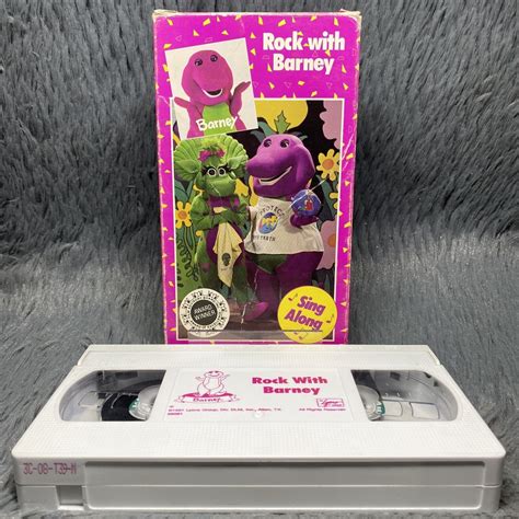 Barney Rock With Barney VHS 1991 Sing Grelly USA