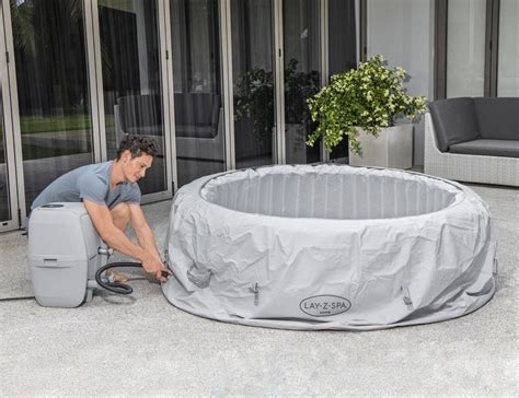 Надувное джакузи 60013 Bestway Надувной СПА бассейн Bestway LAY-Z-SPA ...