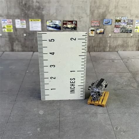 Scale Hot Wheels Engine Model For Garage Diorama All Scale Diorama Supplies Store
