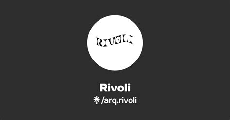 Rivoli Instagram Linktree