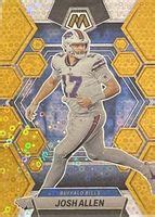 Josh Allen 2023 Mosaic 21 No Huddle Gold 10 Price Guide Sports Card