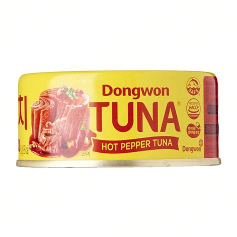 Dongwon Light Tuna In Hot Pepper Sauce NTUC FairPrice