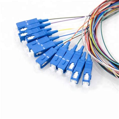 Single Mode Coloured Cores Sc Apc Pigtail Cables G G G A