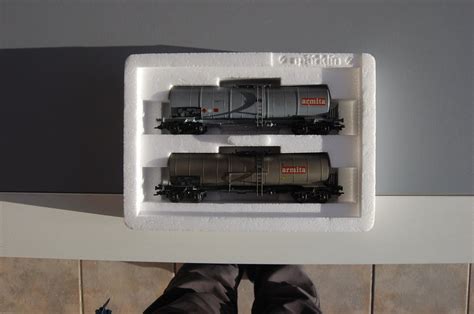 M Rklin H Model Train Freight Wagon Set Tank Wagons