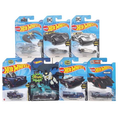 Jual Hot Wheels Batman Dc Batmobile Tv Classic Series The Bat Batplane Animated Arkham Batpod