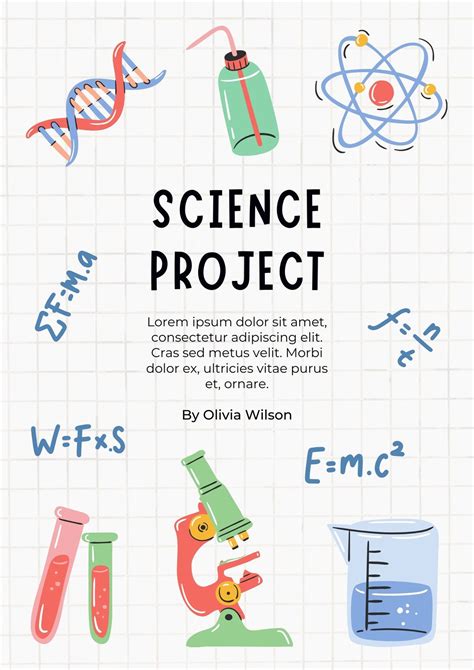 Science Cover Page Ideas