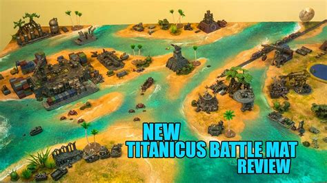 Adeptus Titanicus Battle Mat Review Youtube