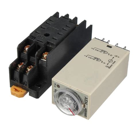 AC 220V H3Y 2 Power On Time Delay Relay Solid State Timer 1 0 30Min