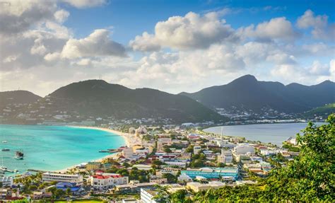 Touristische Sint Maarten Karten Und Geographie