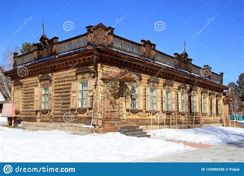 Ulan Ude Buryatia Russia March Ethnographic Museum Of The