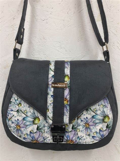 Faux Suede Sweetheart Saddlebag Denim Bag Patterns Purses And Bags Bags