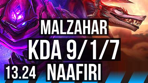 Malzahar Vs Naafiri Mid Rank Malz Legendary Games