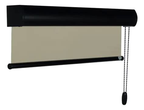 Cortina Persiana Rolo Nude Blackout C Bando L X A Parcelamento Sem Juros