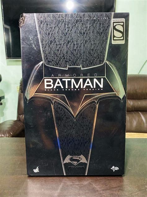 Hot Toys Armored Batman Chrome Ver Hobbies Toys Toys Games On Carousell