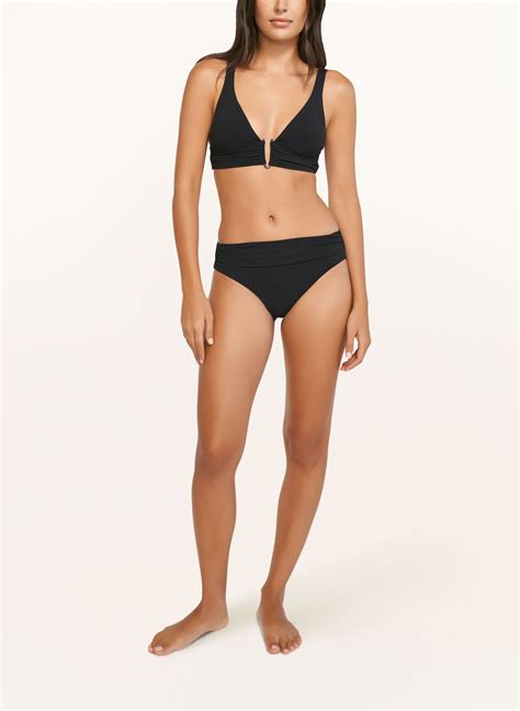MARYAN MEHLHORN Basic Bikini Hose HONESTY In Schwarz