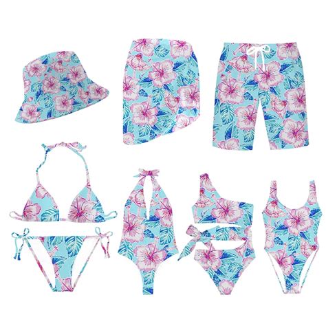 Bikini Sports Bikini Piece Set Sports Bra Boxer Shorts Printed Beachwear Women Sexy